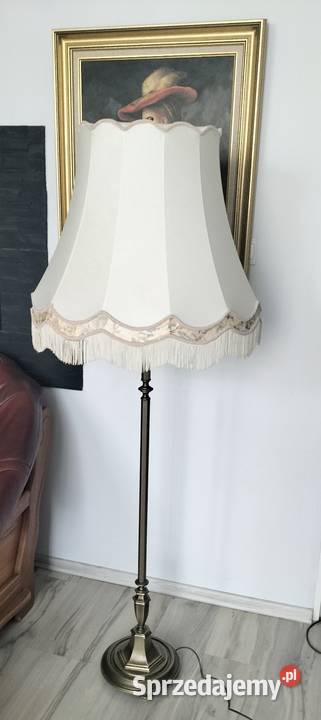 Mosiężna lampa podłogowa Lampy podłogowe dolnośląskie Legnica