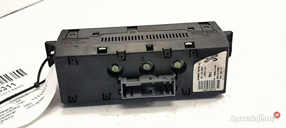 WYŚWIETLACZ PANEL OPEL CORSA D 13209460 Lipno