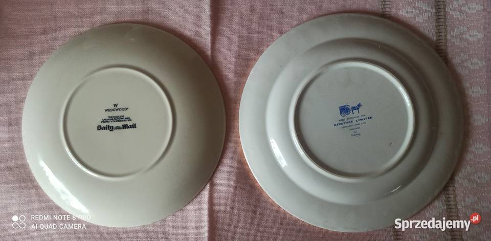 Elżbieta II Kubki The Queens Silver Jubilee Porcelana i szkło Gdańsk sprzedam