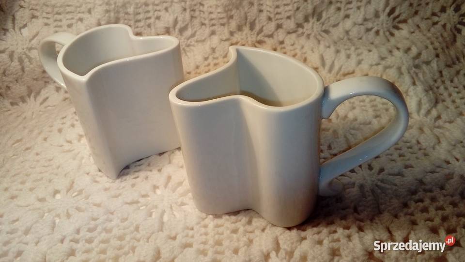 Zakochane kubeczki w kształcie serc Warszawa