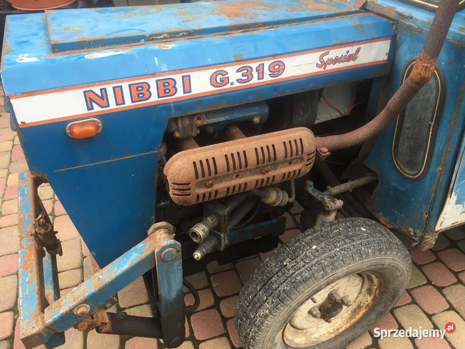 Traktorek zamiatarka NIBBI 319 Lambardini silnik sprzedam