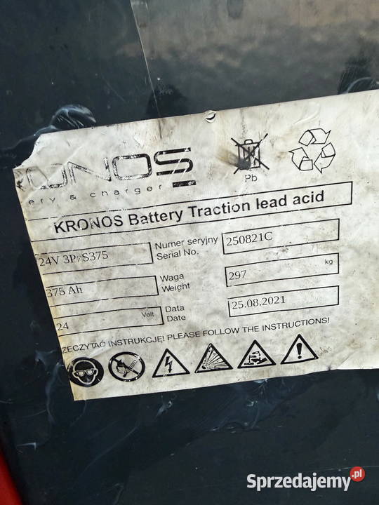 paleciak elektryczny z masztem LINDE L14