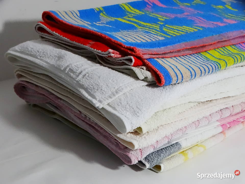 Ręczniki kąpielowe używane 130x60 10 Ręczniki lubelskie Biłgoraj