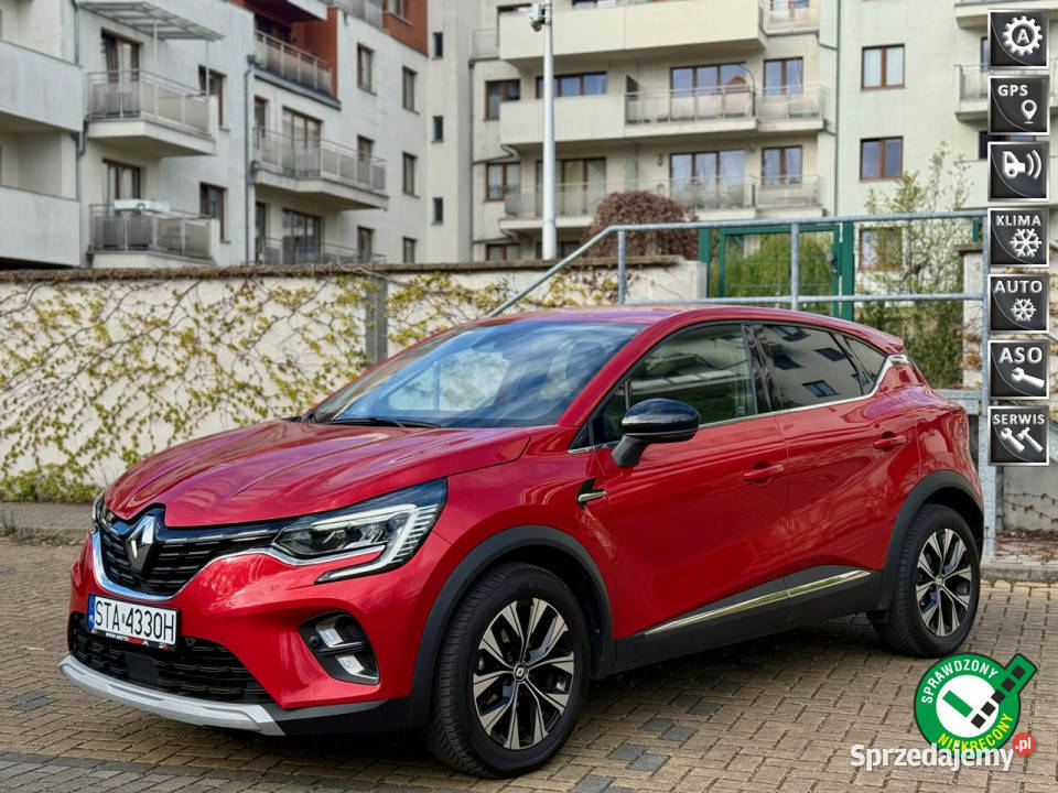 Renault Captur Salon Polska Faktura VAT 23 133 aluminiowe felgi śląskie