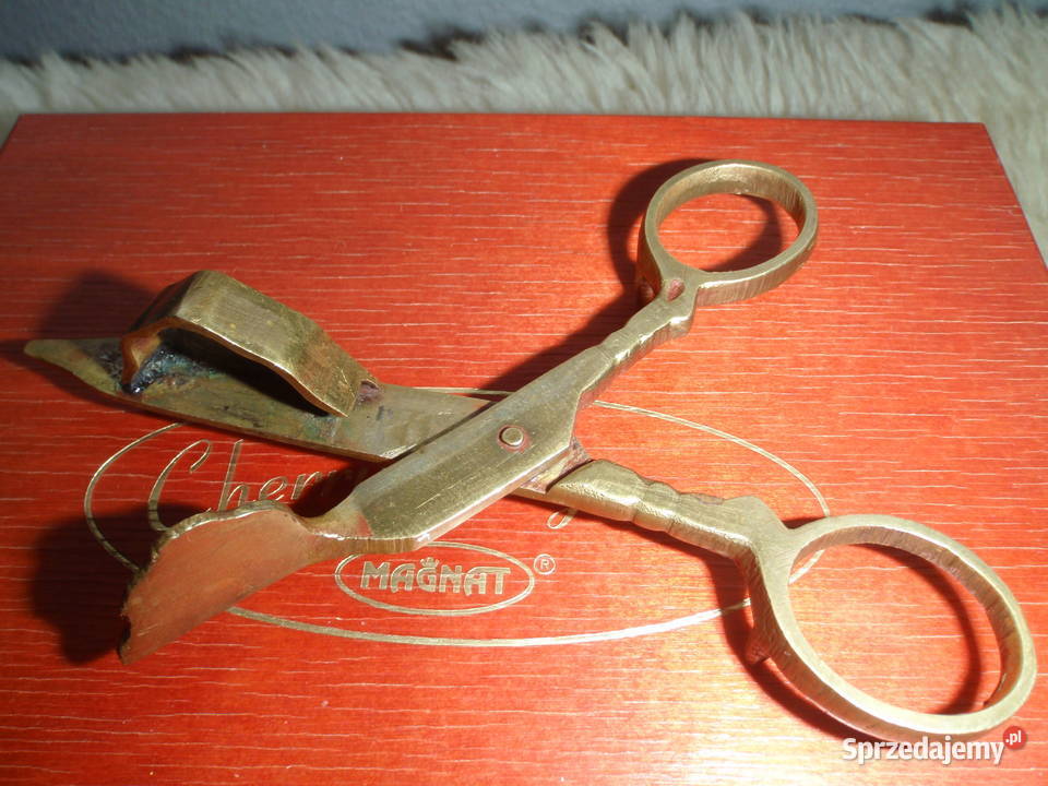 Nozyczki do gaszenia swiecy vintage mosiadz Kraków