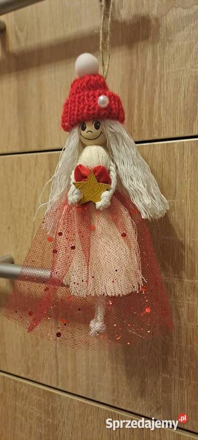 168 zawieszka świąteczna Rękodzieło Wrocław