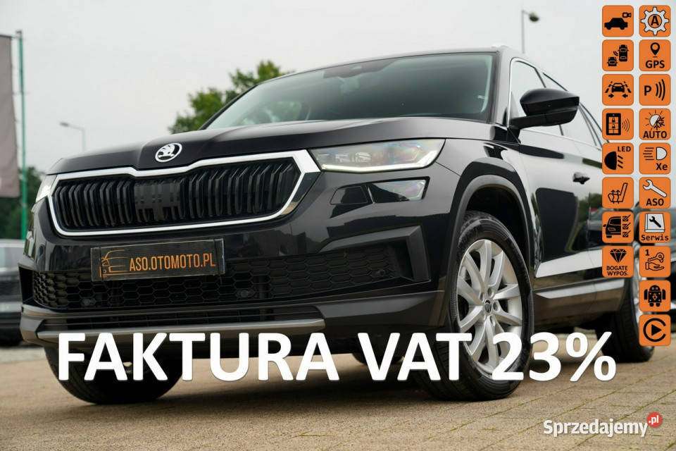 koda Kodiaq STYLE acc kamera FUL LED skóra NAWI Otmuchów