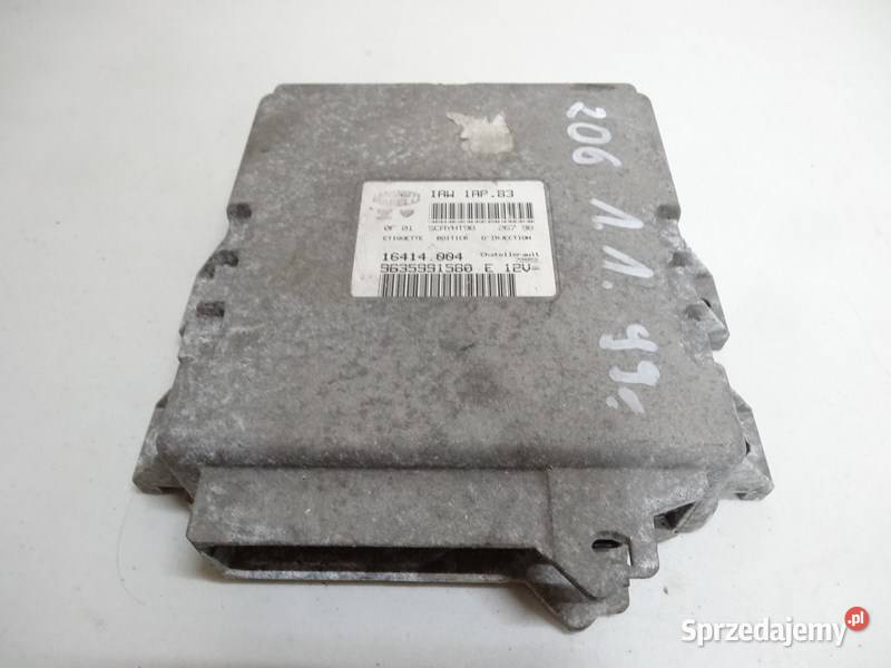 PEUGEOT 206 11 KOMPUTER STEROWNIK 9635991580 Przemęt sprzedam