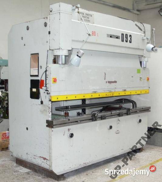 Prasa krawędziowa CTO 802500 Pleszew sprzedam