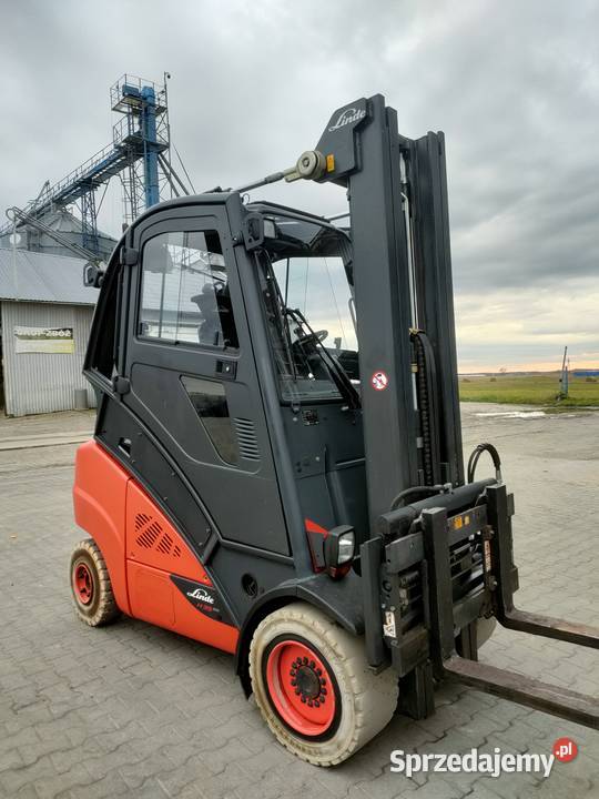 Wózek widłowy marki LINDE H35D 02 EVO z 2014 diesel mazowieckie Sabnie
