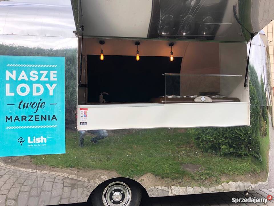 Przyczepa Gastronomiczna Lody wielkopolskie Nowy Tomyśl