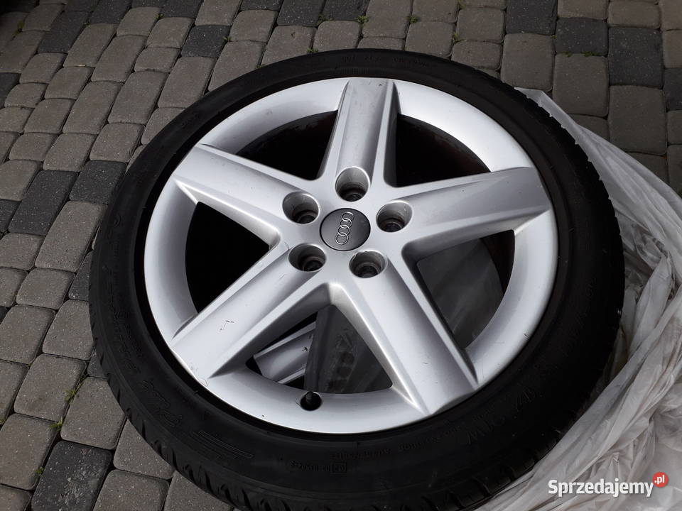 Felgi Audi 17 5x112 et 45 a3 a4 a6 golf passat aluminiowe Lutomiersk