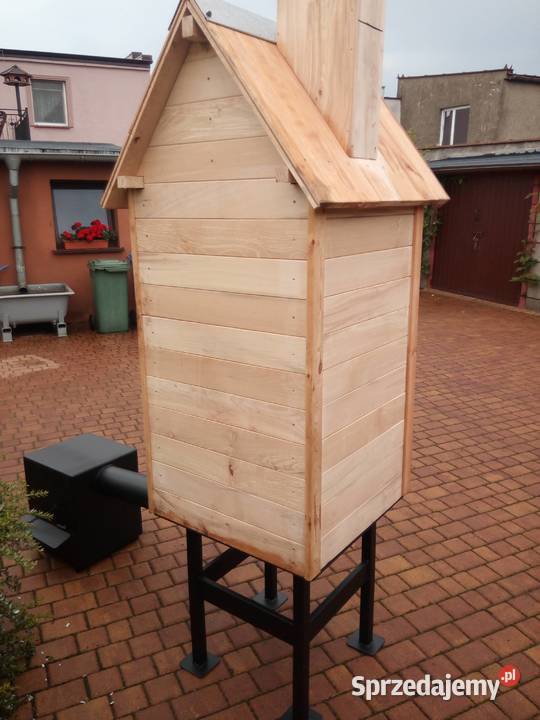 wędzarnia ogrodowa drewno bukowe blacha 5 mm Damasławek