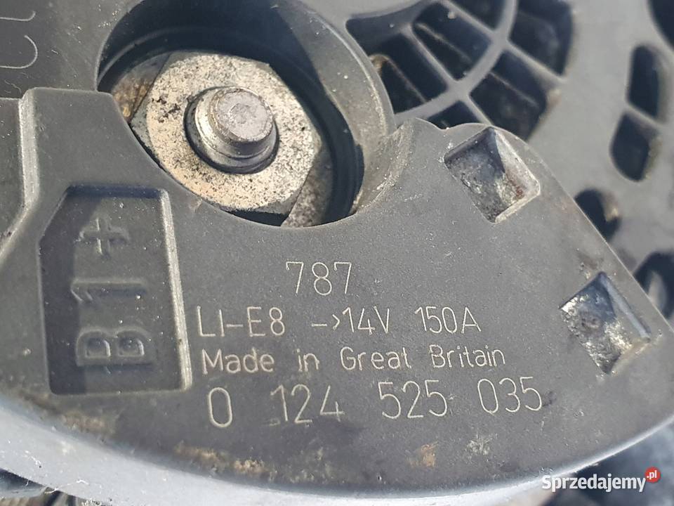 ALTERNATOR Citroen C4 Picasso 20 HDI 0124525035 Części samochodowe Chełm