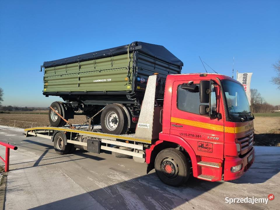 Autolaweta Laweta Holowanie Transport Maszyn łódzkie Dąbrówka Duża