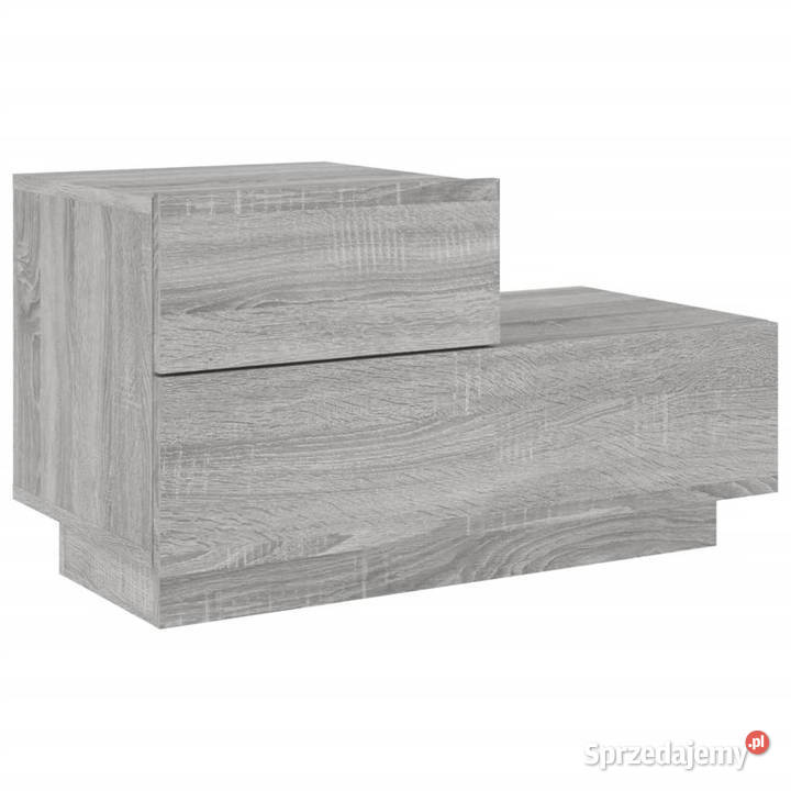 Szafka nocna z LED szary dąb sonoma 70x36x405 sprzedam