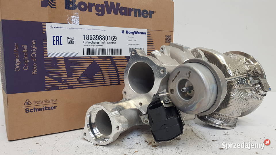 Nowa turbosprężarka BorgWarner KKK 18539880169 Turbosprężarki Siedlce