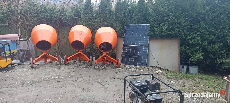 Betoniarka mieszalniki betonu 150l małopolskie Andrychów