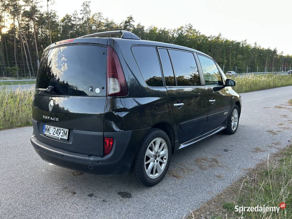 RENAULT ESPACE 4 IV POLIFT 2007 20 TURBO manualna mazowieckie Garwolin