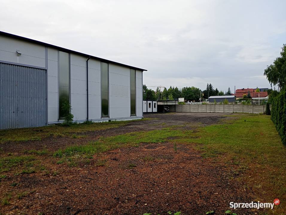 Wynajmę halę z placem i biurem Sosnowiec sprzedam