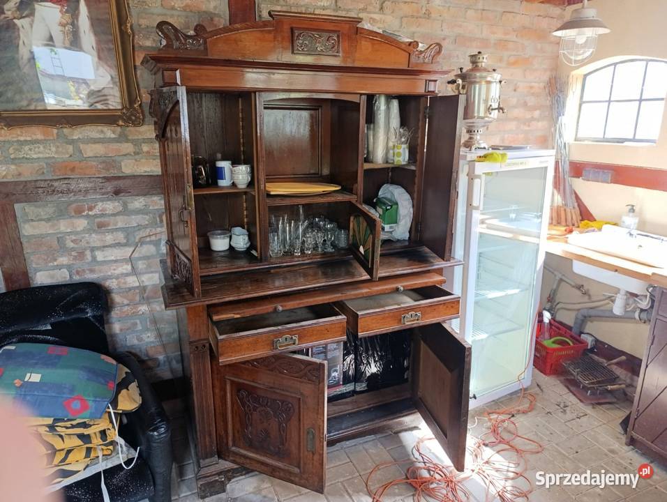 Kredens secesyjny wielkopolskie Poznań sprzedam