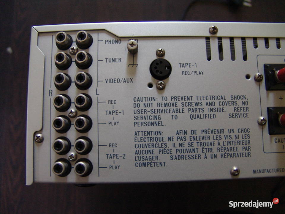 JVC AX40 equalizer Wzmacniacze i pokrewne Łódź