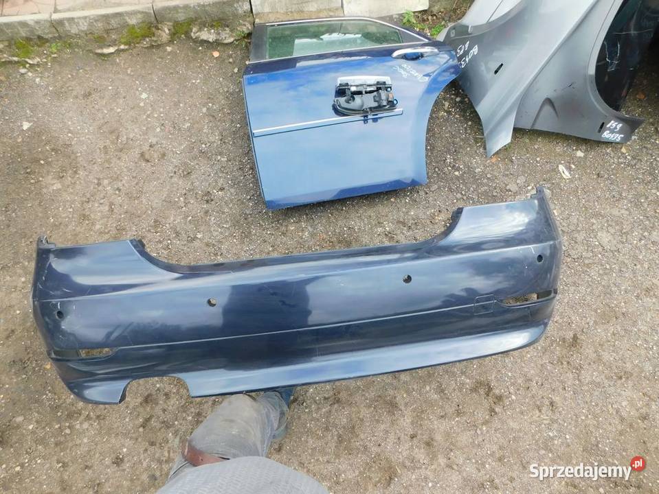BMW E60 zderzak kolor orient blau 34026 WYSYŁKA Pozostałe śląskie Żory