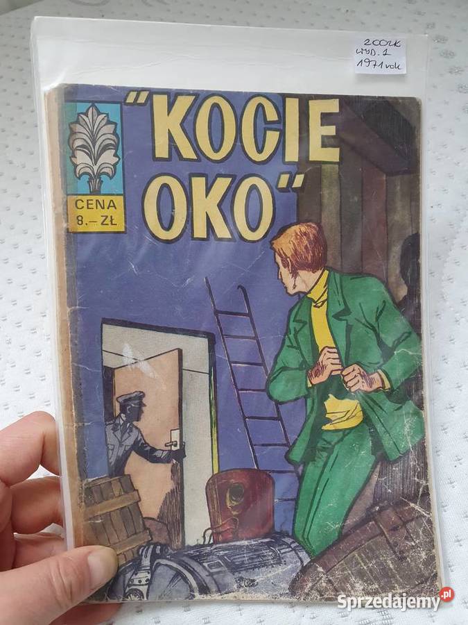 Kapitan Żbik Kocie Oko wydanie 1 1971 Gdynia