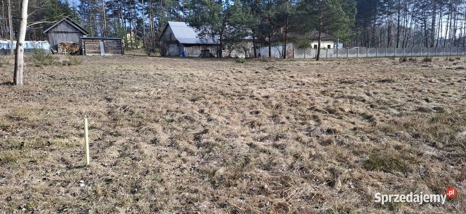 działka budowlana 14ar Huta Przedborska