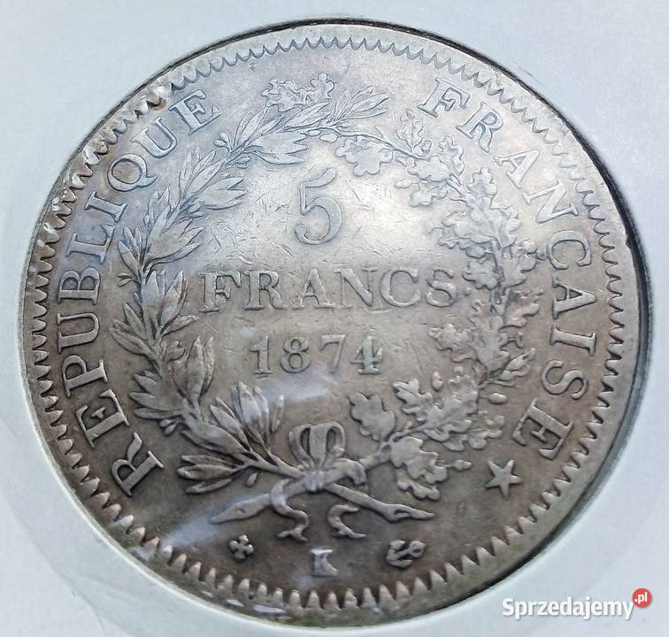 FRANCJA5 FRANKÓW1874 rKSREBROHERKULES Legionowo