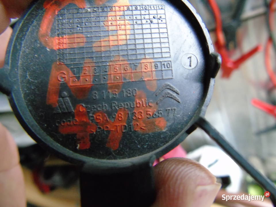 Citroen C3 III Zaślepka Haka Tył 9813356577 małopolskie Radziszów