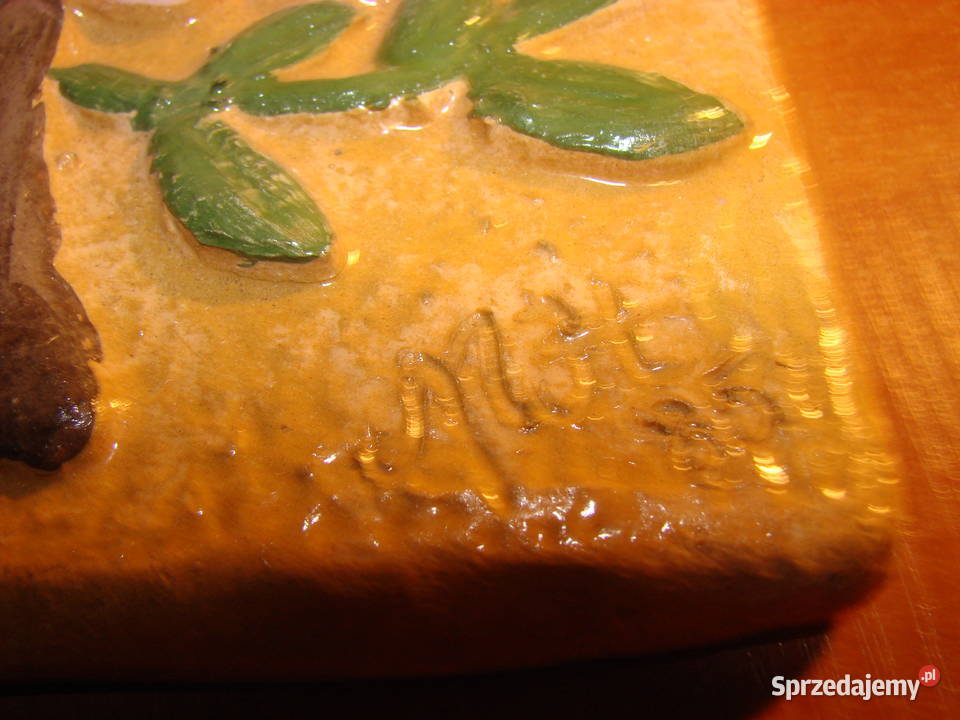 szwedzki ceramiczny obrazek Pruszcz Gdański