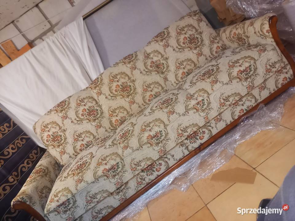 Sofa wersalka lirka wiosenne kwiaty Grójec