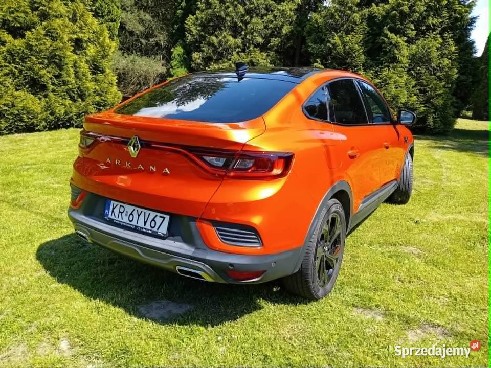 Renault Arkana RS Line 1 rej 2022 małopolskie Kraków sprzedam