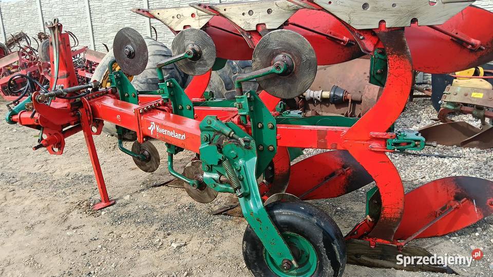 Pług kverneland 3skiby resor b ładny stan 16 Pługi Skrzydłowo