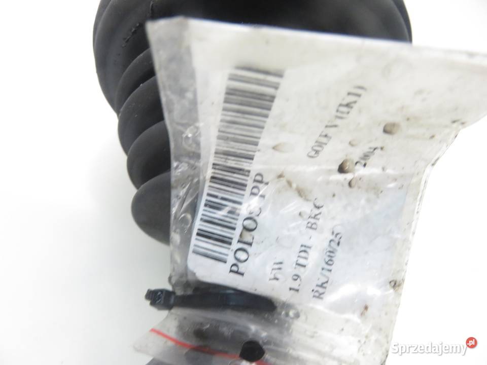 PÓŁOŚ PRAWA VW GOLF V 1K1 19 TDI małopolskie