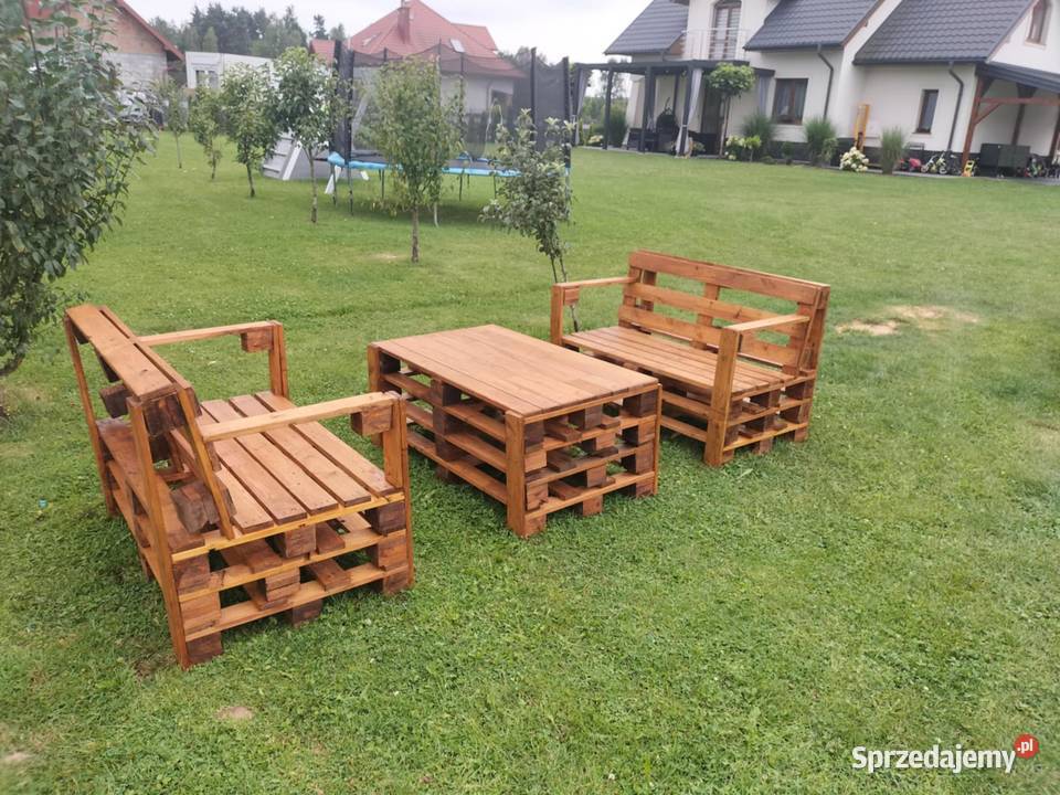 Zestaw ogrodowy z Palet Tarnów