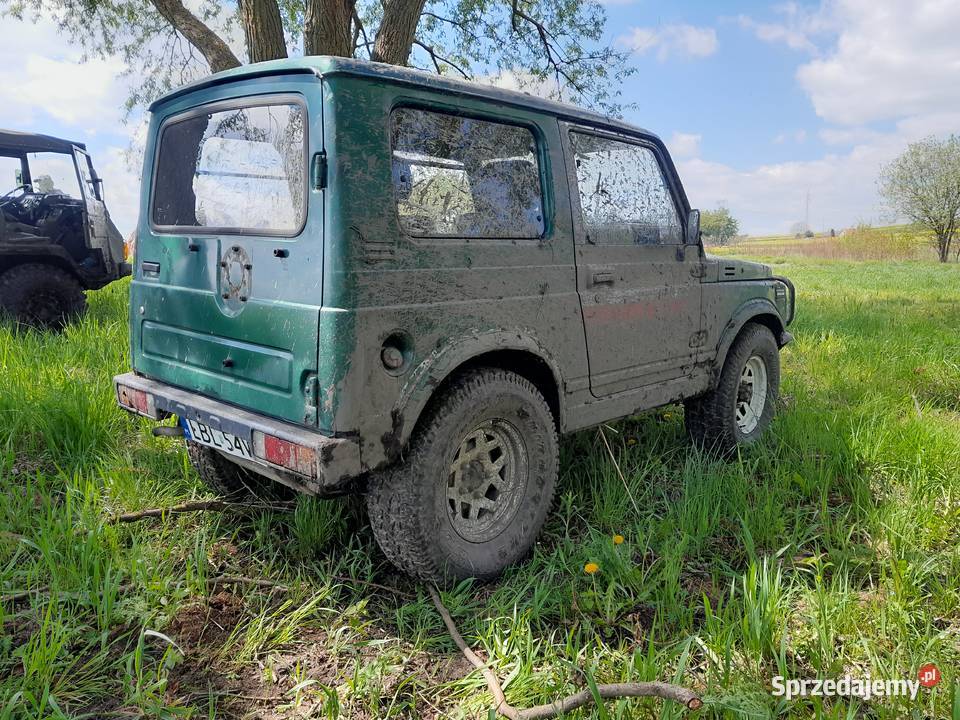 Suzuki Sj 410 z fabryczną blokadą zielony Turka