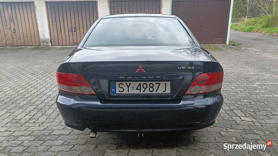 Mitsubishi Galant VIII sedan 2002r 25 V6 Ruda Śląska
