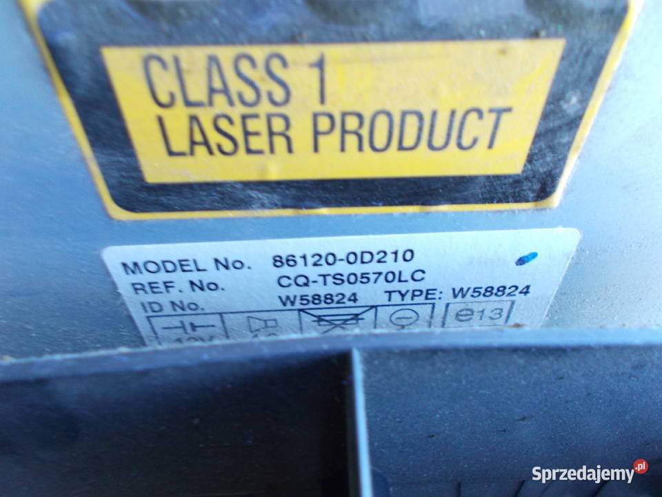 toyota YARIS radio W58824 861200D210 Zamość