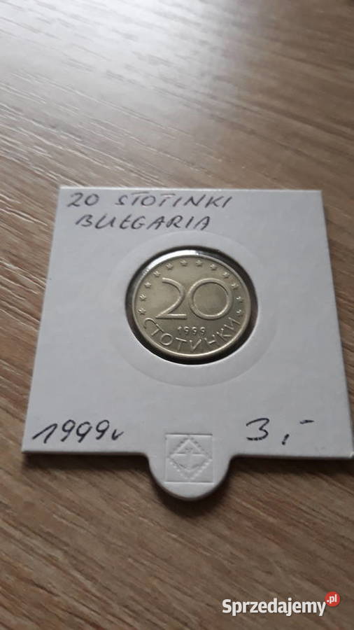 20 Stotinek Bułgaria 1999 r