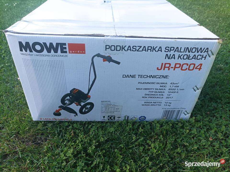 Podkaszarka spalinowa na kołach JRPC04 Góra