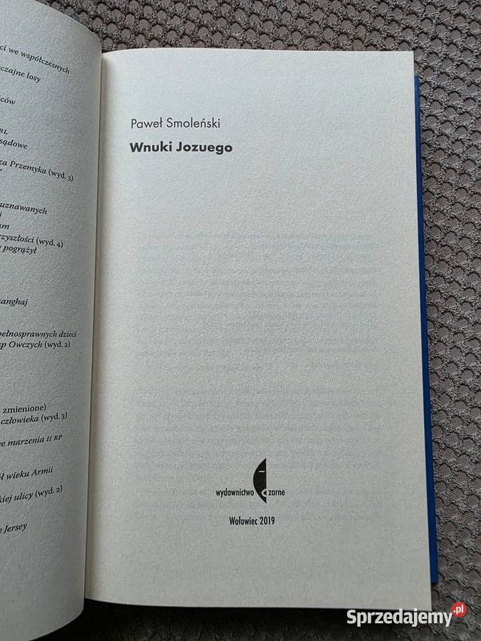 Paweł Smoleński Wnuki Jozuego Poradniki, albumy i reportaże Kraków