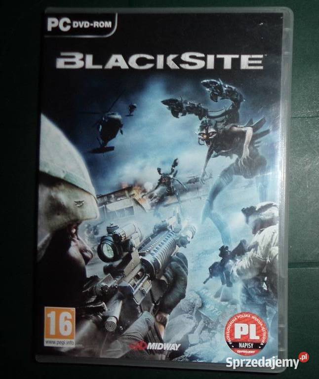 Gra Blacksite PC DVD BOX 2009 bez kodu płyty Rzeszów sprzedam
