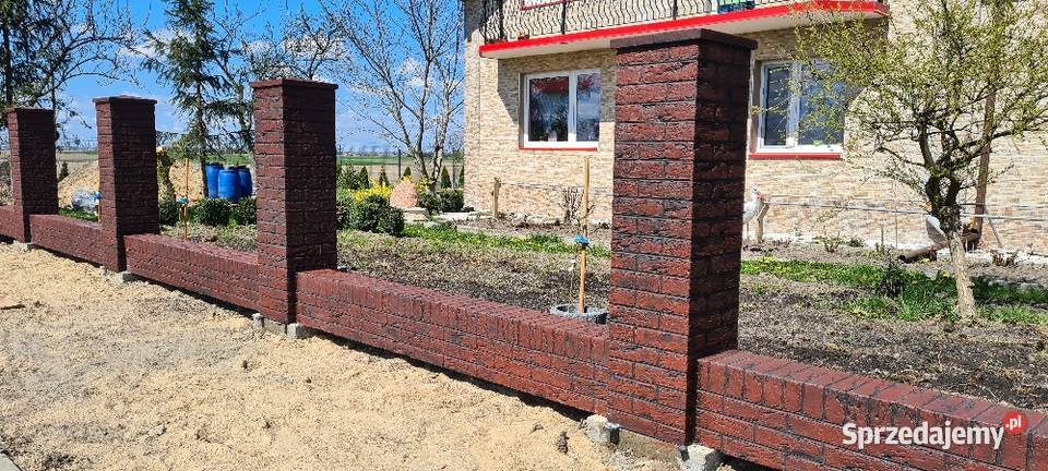 Ala Klinkier ogrodzenie ogrodzenia ogrodzenie Przemyśl