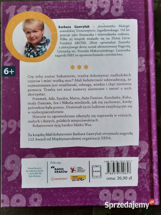 Barbara Gawryluk Mali Bohaterowie mazowieckie Warszawa