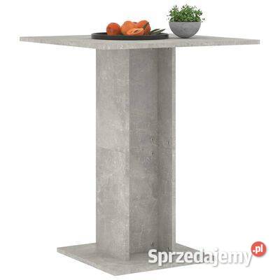 vidaXL Stolik bistro szarość betonu 60x60x75 Warszawa