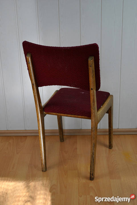 Krzesło lata 60 70 80 do renowacji PRL Sosnowiec