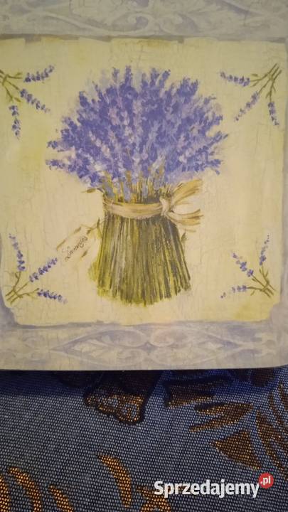 STOŁOWE LAWENDOWE PODKŁADKI NA KORKU wielkopolskie Piła
