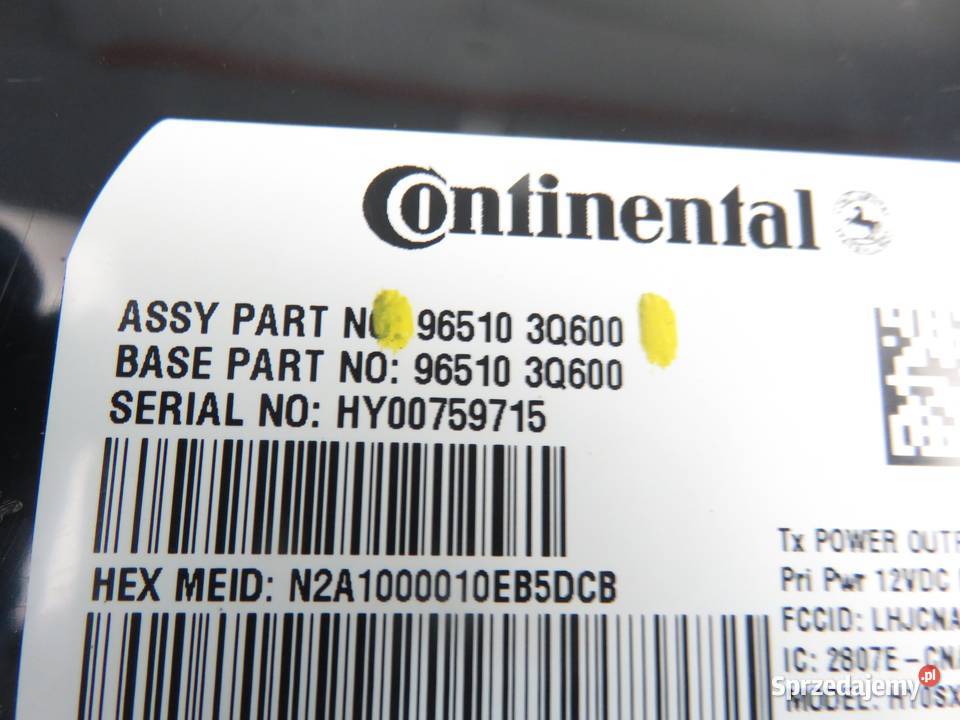 MODUŁ HYUNDAI SONATA VI 24 GDI 965103Q600